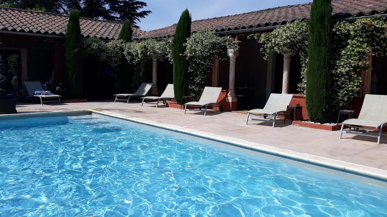 Couleurs Du Sud Bed & Breakfast Vallon-Pont-d'Arc Luaran gambar